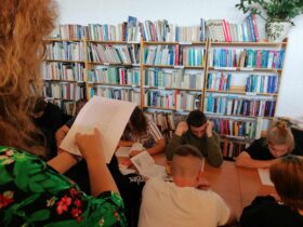 NARODOWE CZYTANIE w Bibliotece Pedagogicznej w Wągrowcu.